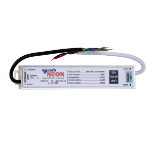 Fuente Transformador Led 12V 100W - Blindada