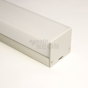 perfil de aplique de aluminio, perfil led