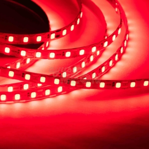 cinta led tira led rojo zig zag